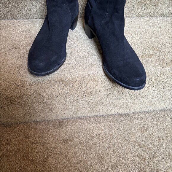 Stuart Weitzman RESERVE 5050 over-the-knee back-stretch boot - Picture 2 of 8